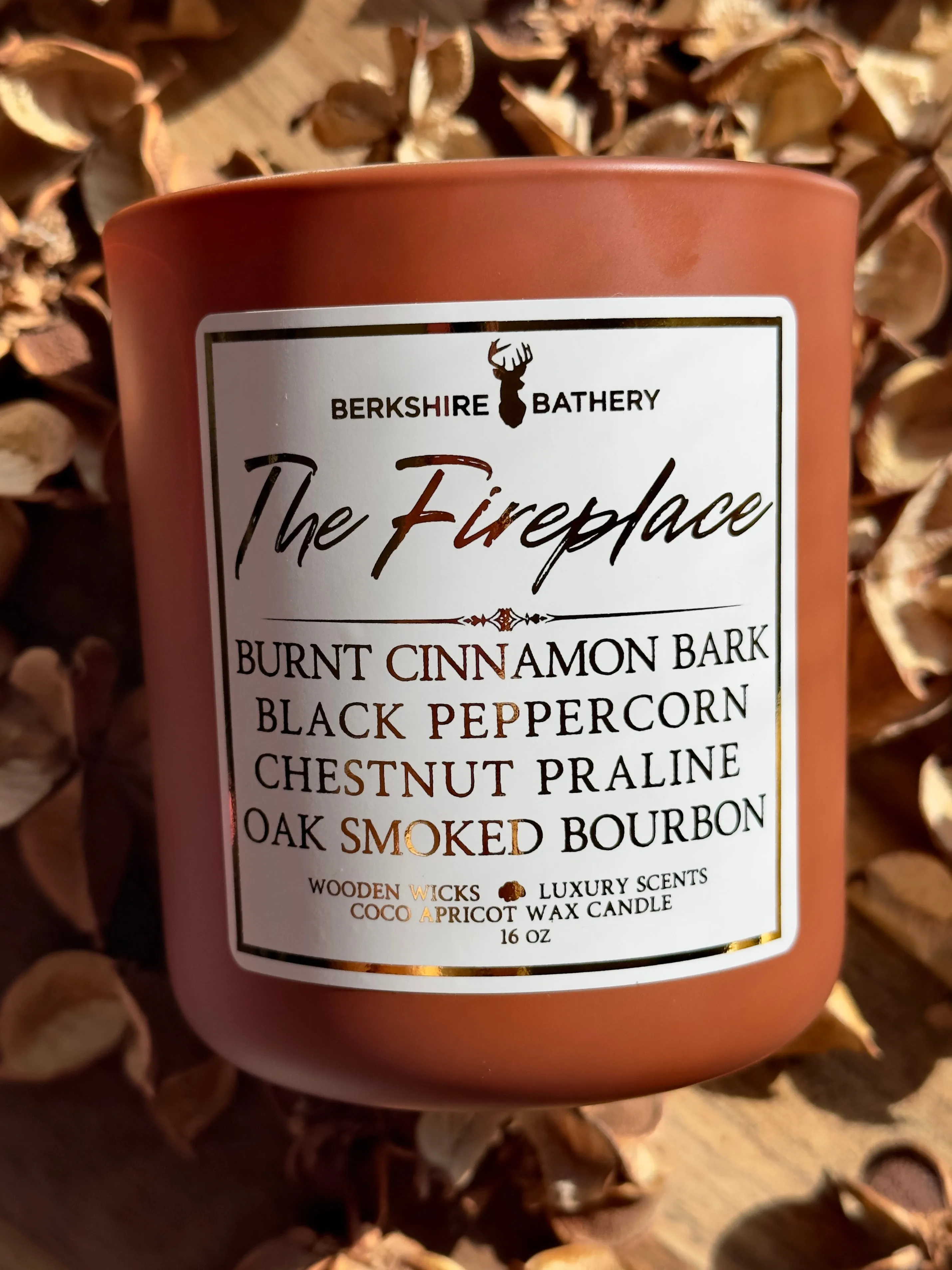 THE FIREPLACE | 16oz Wood Wick Candle