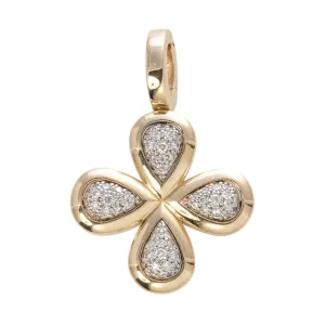 The Mary Pavé Diamond Quad Pendant