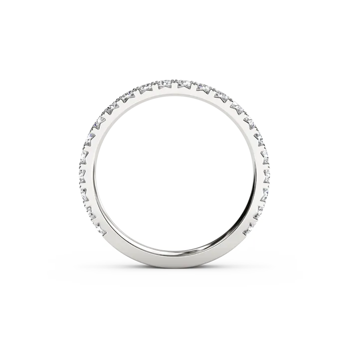 The Studio Collection 22 Stone Prong Set Wedding Band