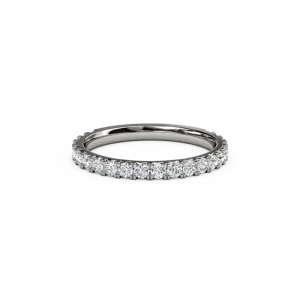The Studio Collection 22 Stone Prong Set Wedding Band