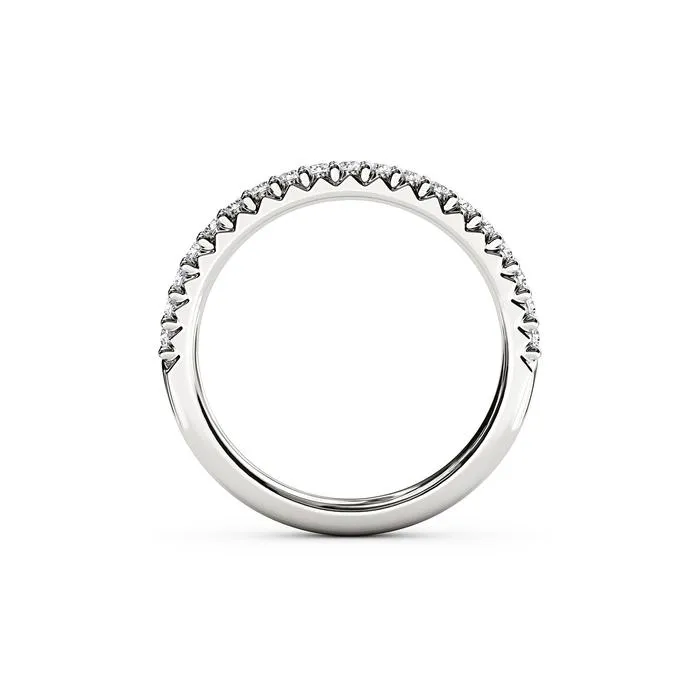The Studio Collection Prong Set Diamond Wedding Band