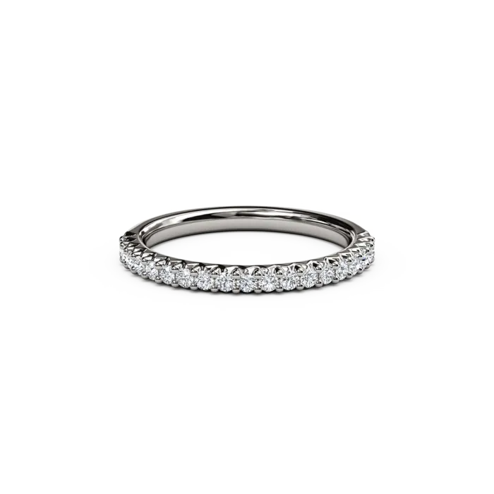 The Studio Collection Prong Set Diamond Wedding Band