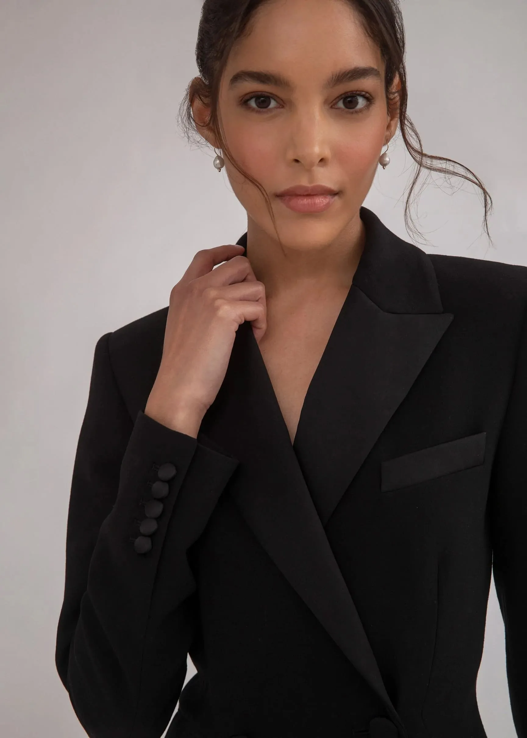 Theo Tuxedo Dress