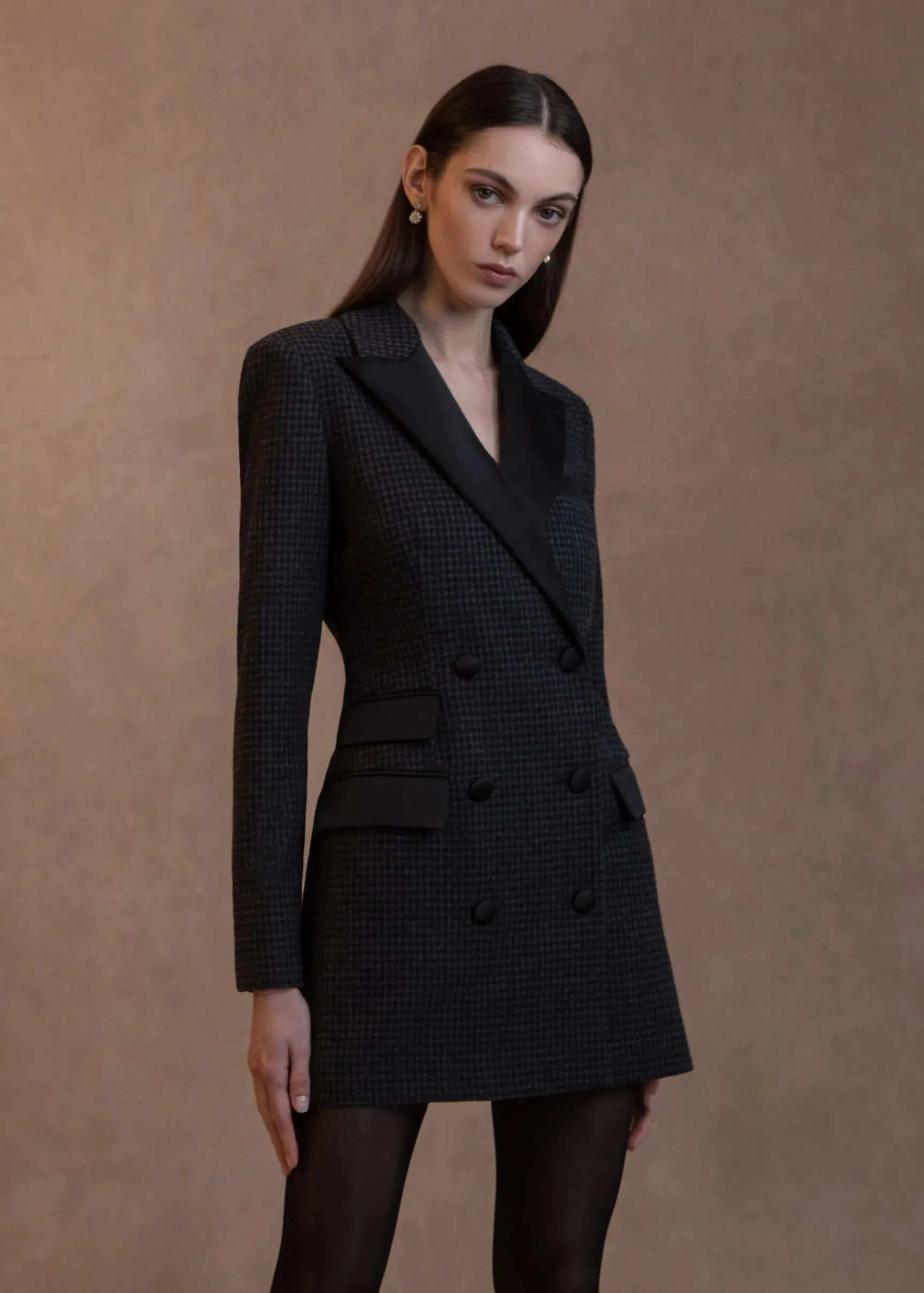 Theo Tuxedo Dress