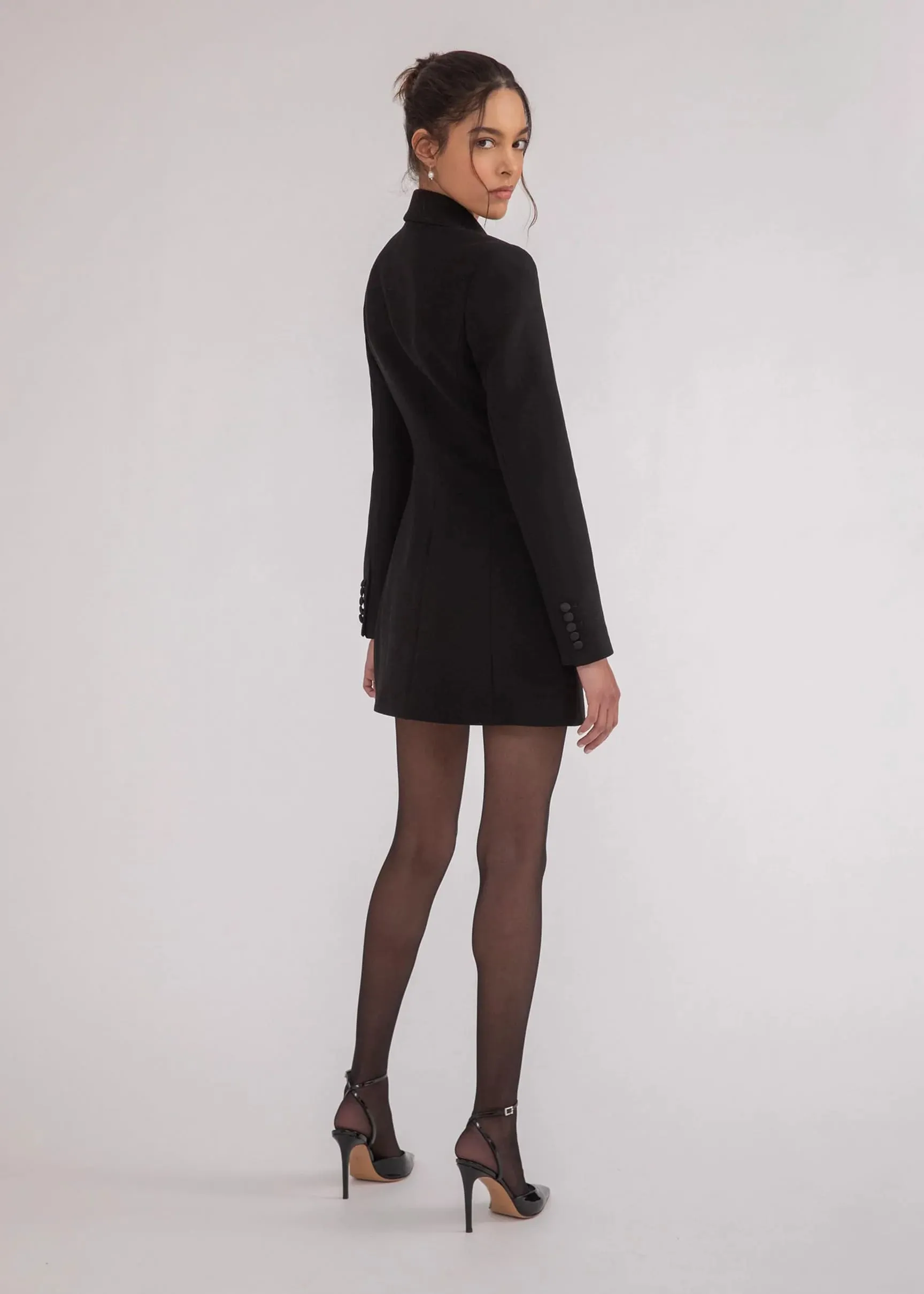 Theo Tuxedo Dress