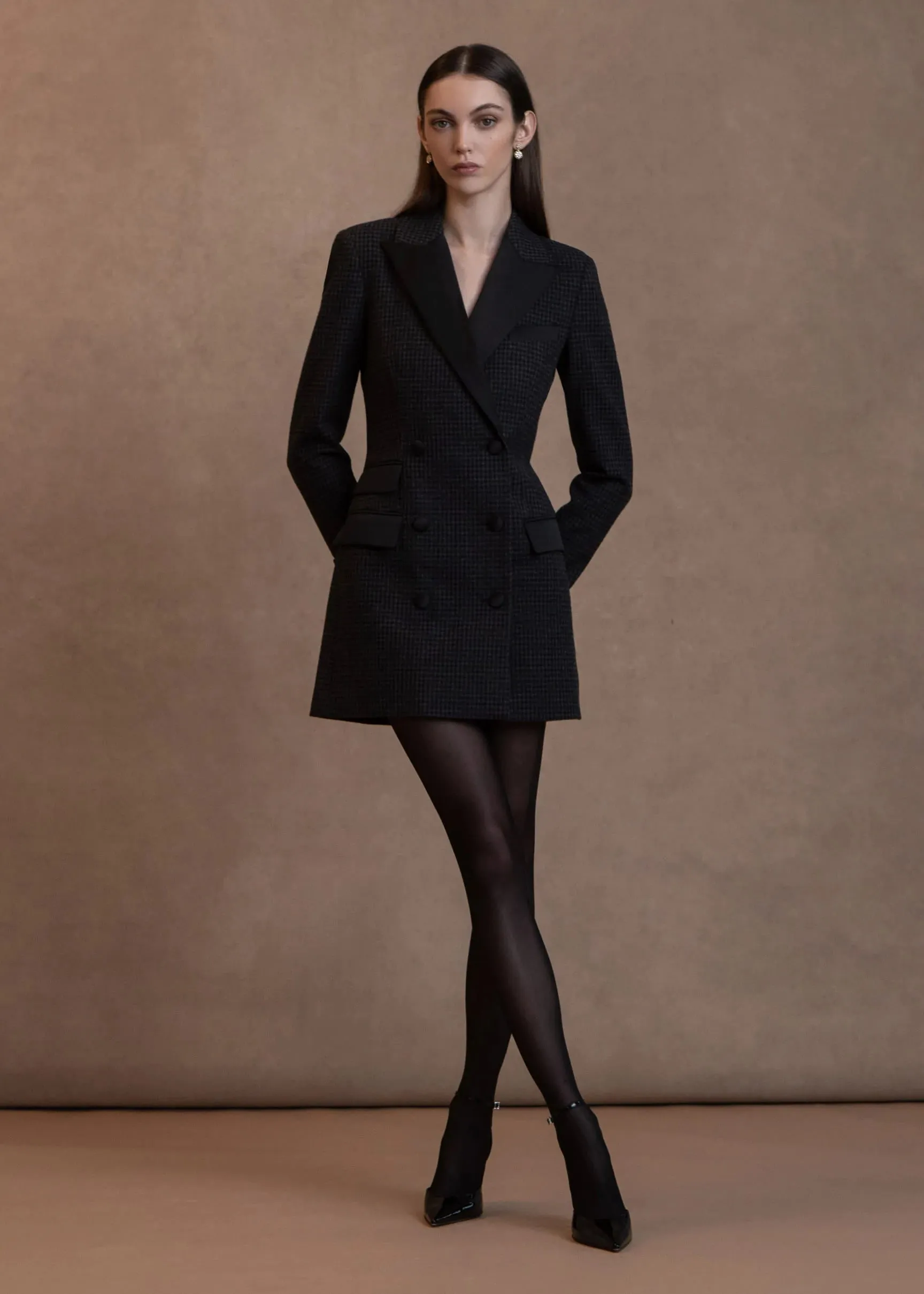 Theo Tuxedo Dress