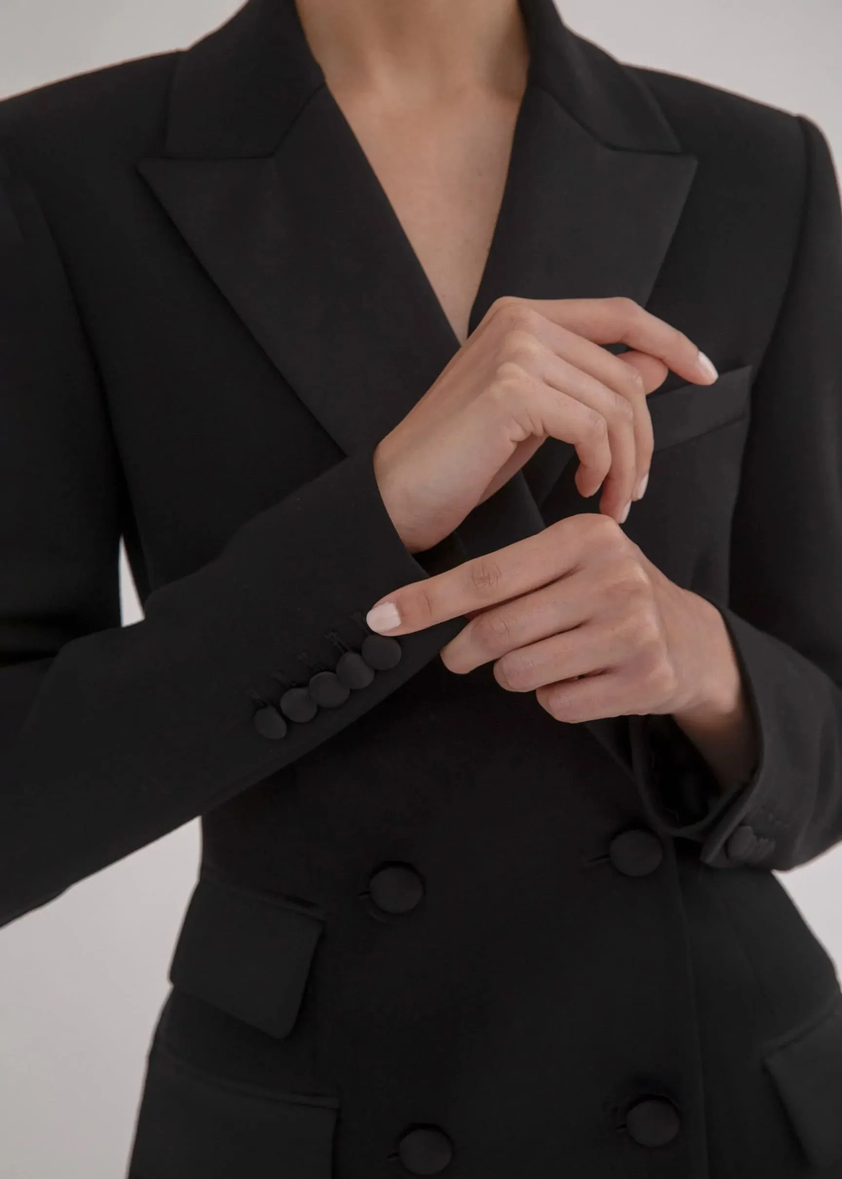Theo Tuxedo Dress