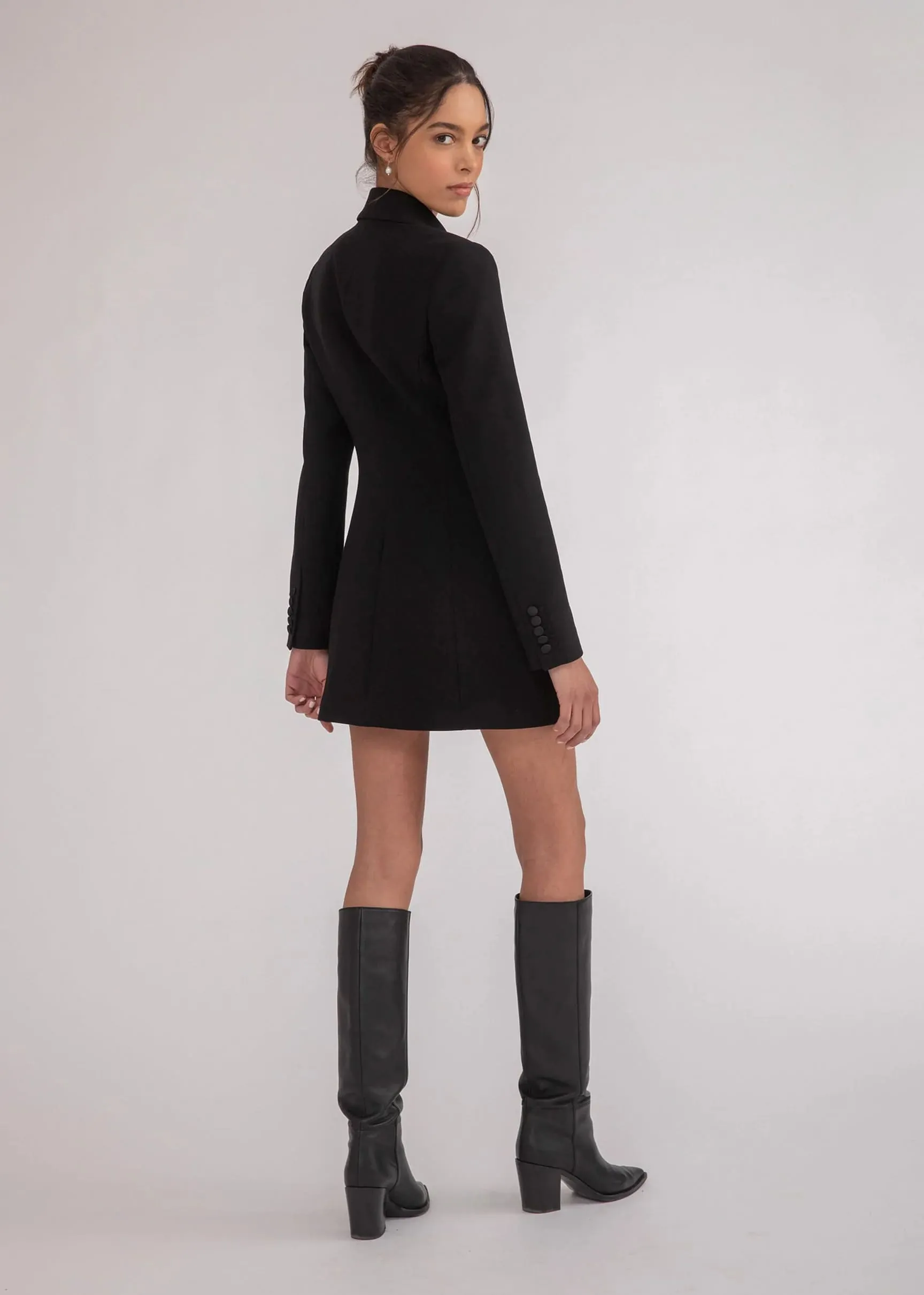 Theo Tuxedo Dress