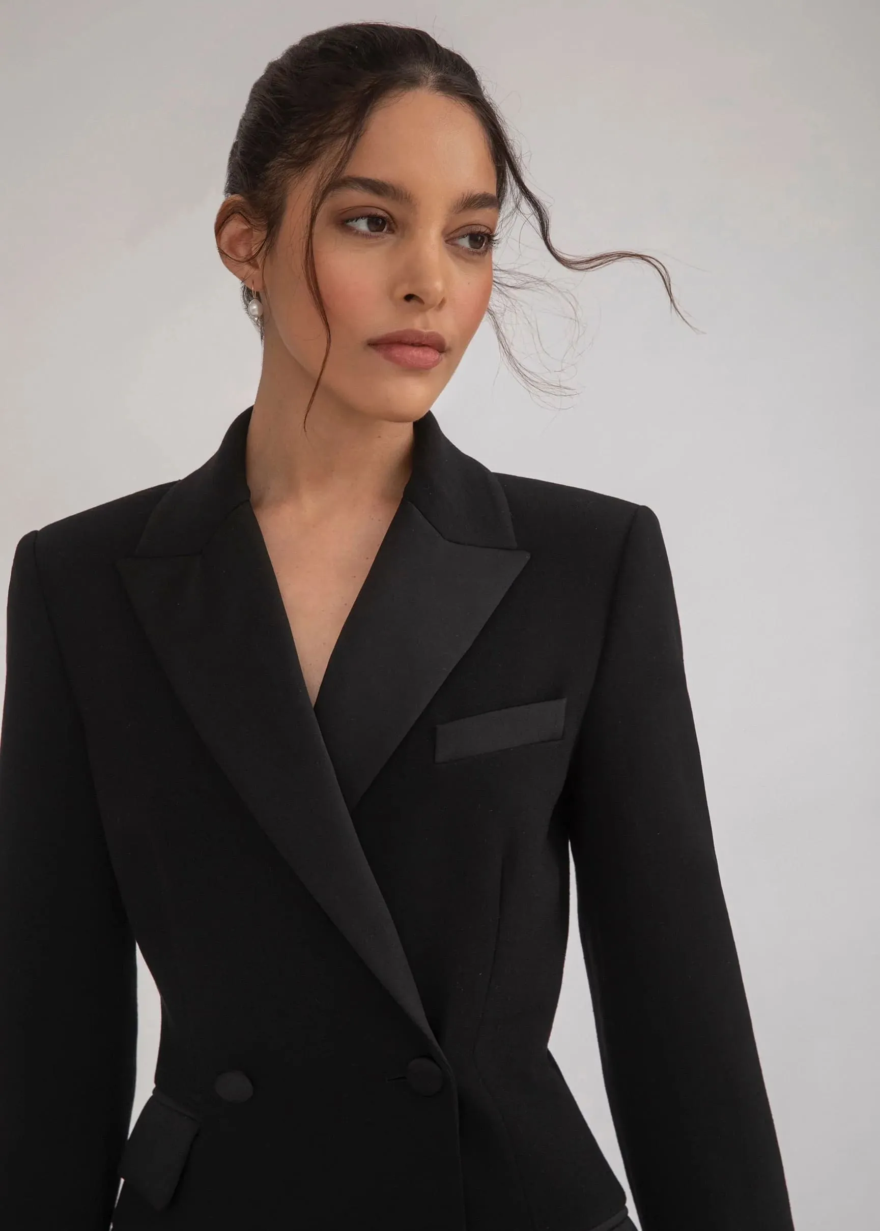 Theo Tuxedo Dress