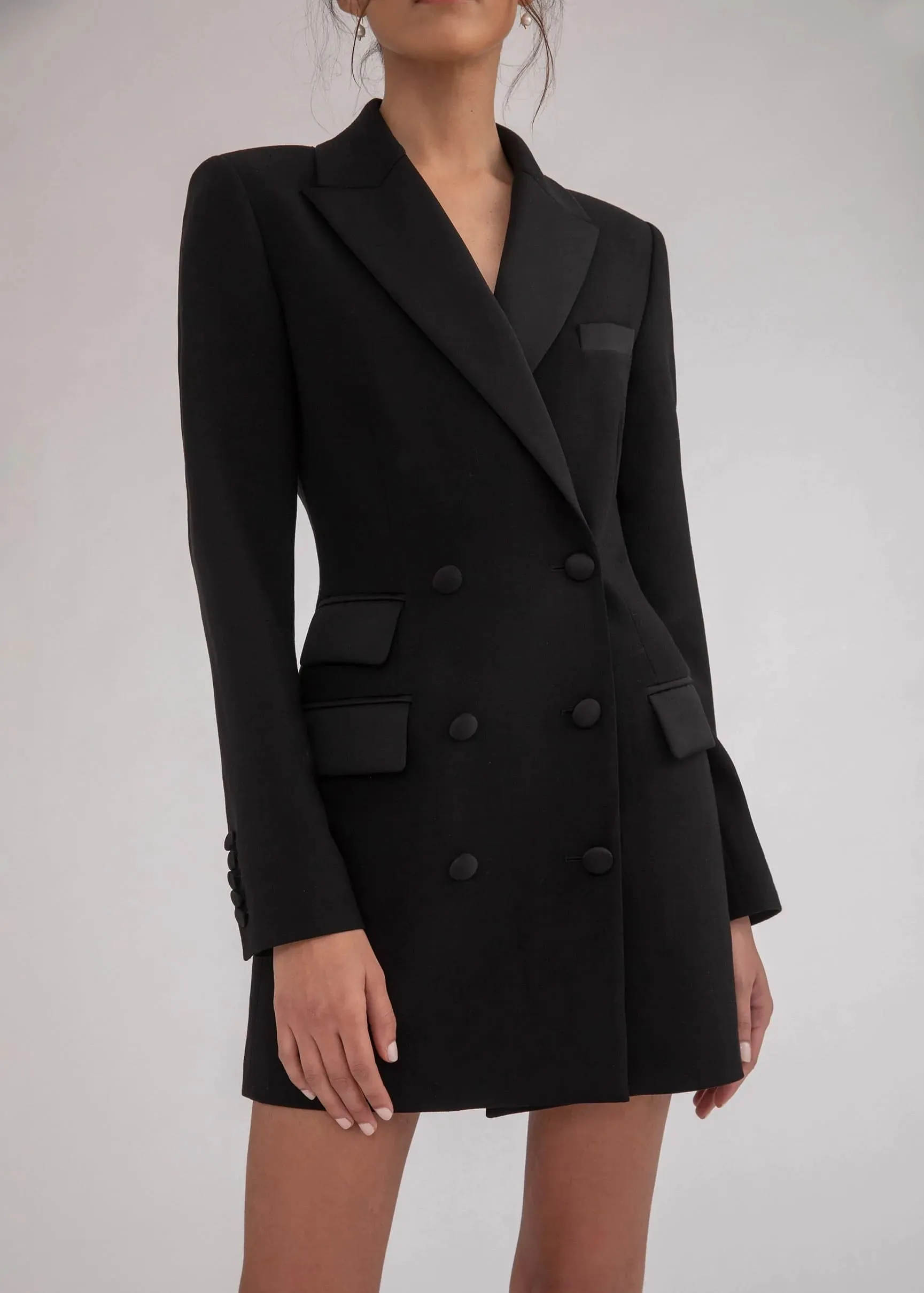 Theo Tuxedo Dress