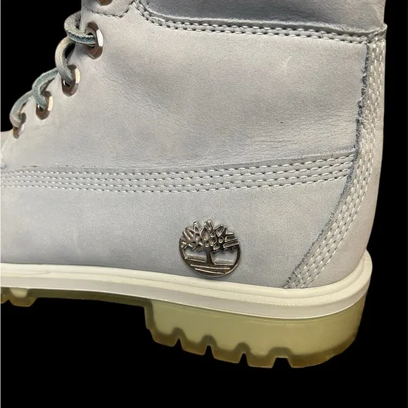 Timberland 6in Premium Villa Exclusive Sky Blue Boots A0430 Size 4.5