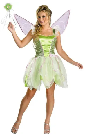 Tinker Bell Deluxe Adult 12-14  Costume