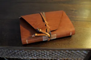 Vachetta Italian Leather Handmade Journal - Terra