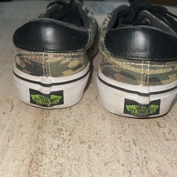 Vans Era 59 Native Camo Sneakers Size 4 Aztec Camo Print Black, Green, Brown