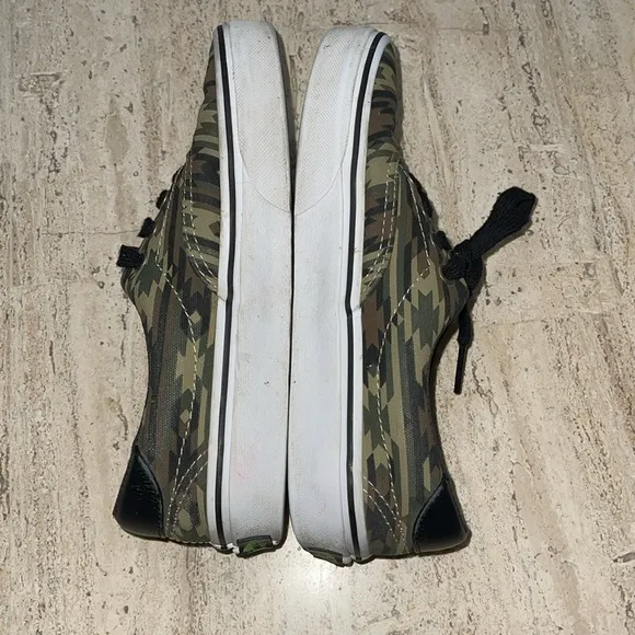 Vans Era 59 Native Camo Sneakers Size 4 Aztec Camo Print Black, Green, Brown