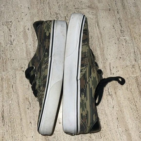 Vans Era 59 Native Camo Sneakers Size 4 Aztec Camo Print Black, Green, Brown