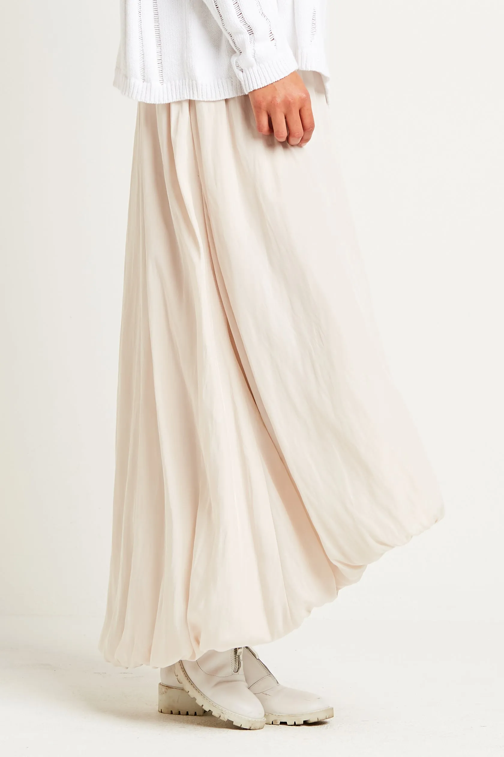 Washable Silk Bubble Skirt