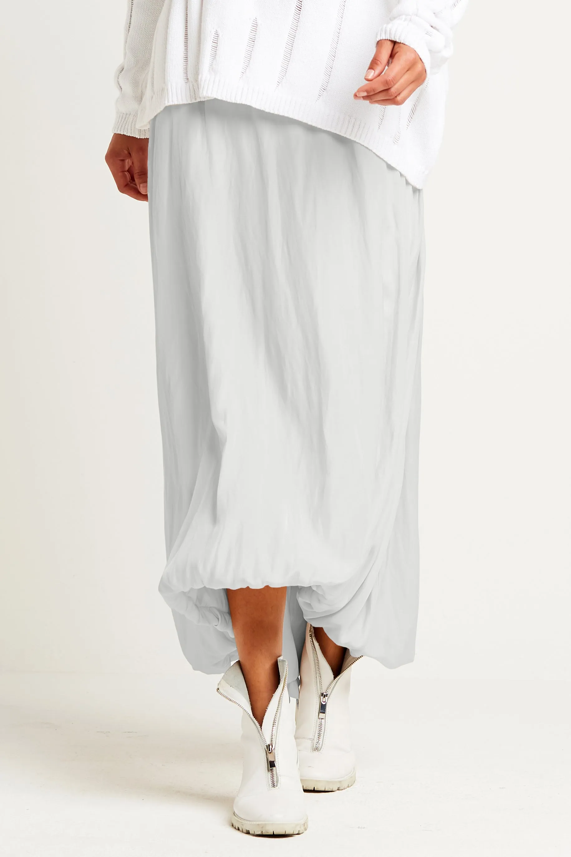 Washable Silk Bubble Skirt