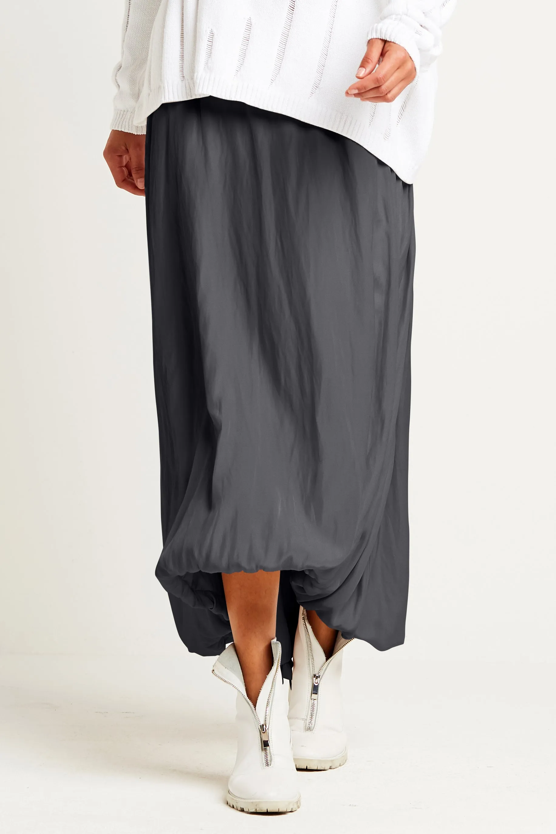 Washable Silk Bubble Skirt