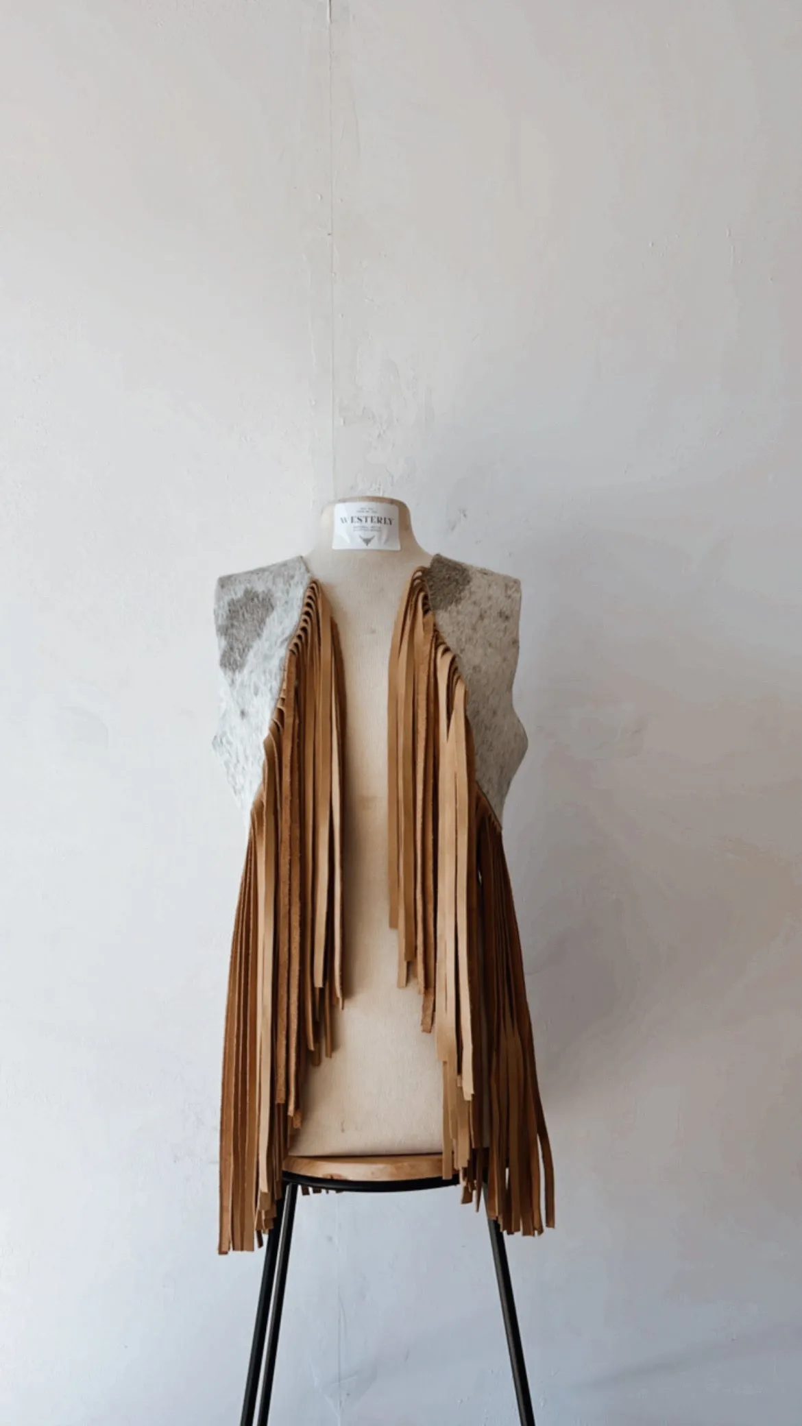Westerly Cascade Vest- handmade