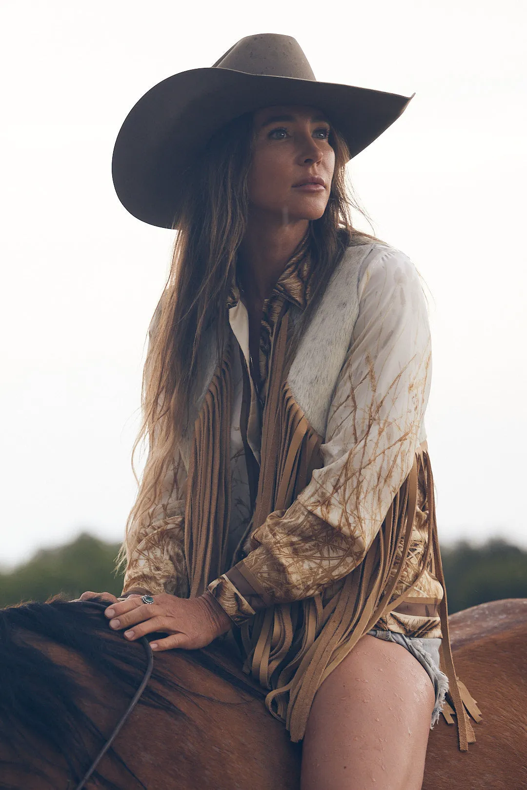 Westerly Cascade Vest- handmade