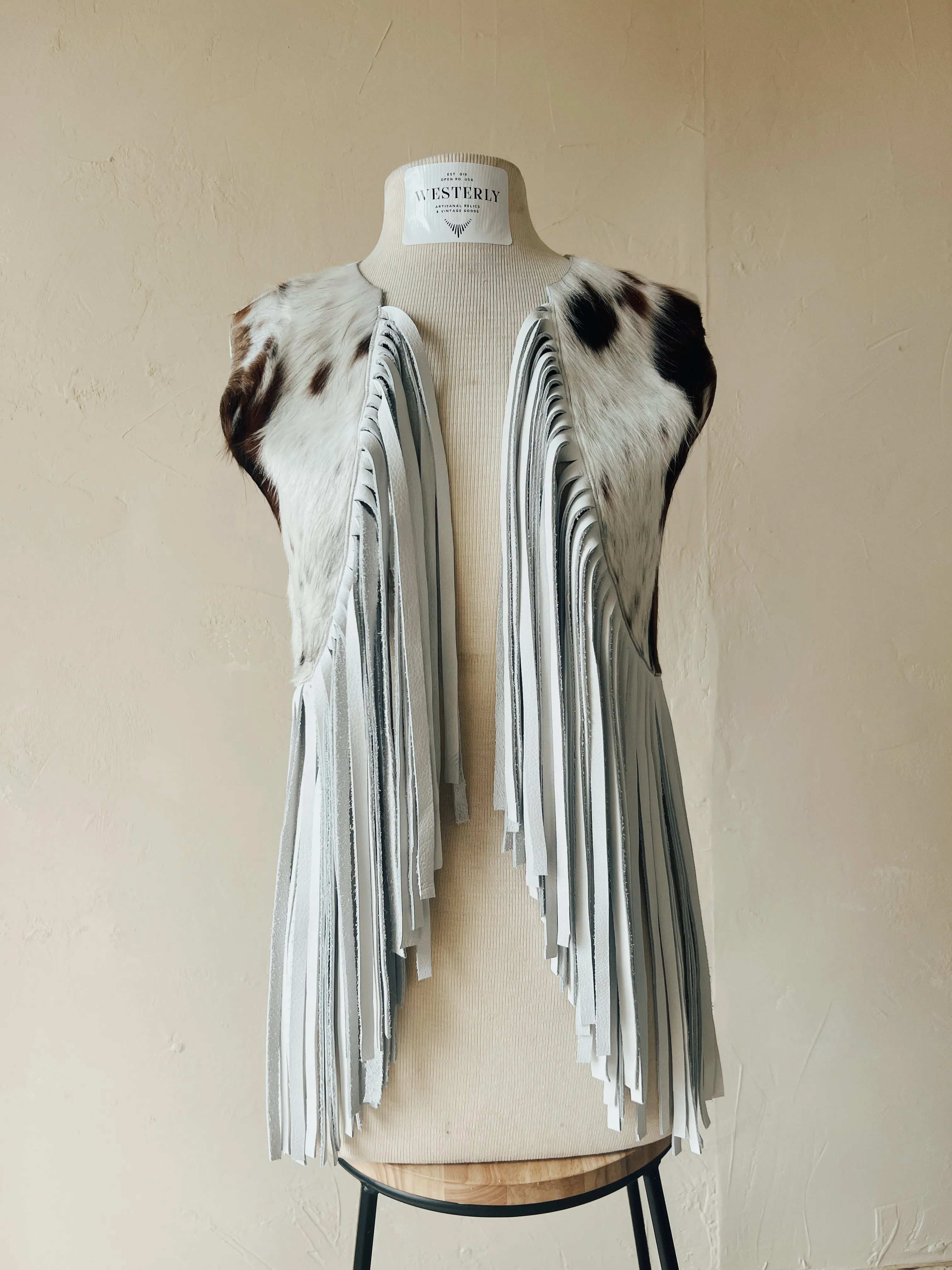 Westerly Cascade Vest- handmade